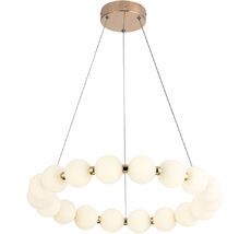 Подвесная люстра светодиодная из бусин Escada 10208/SG LED Gold_ESC