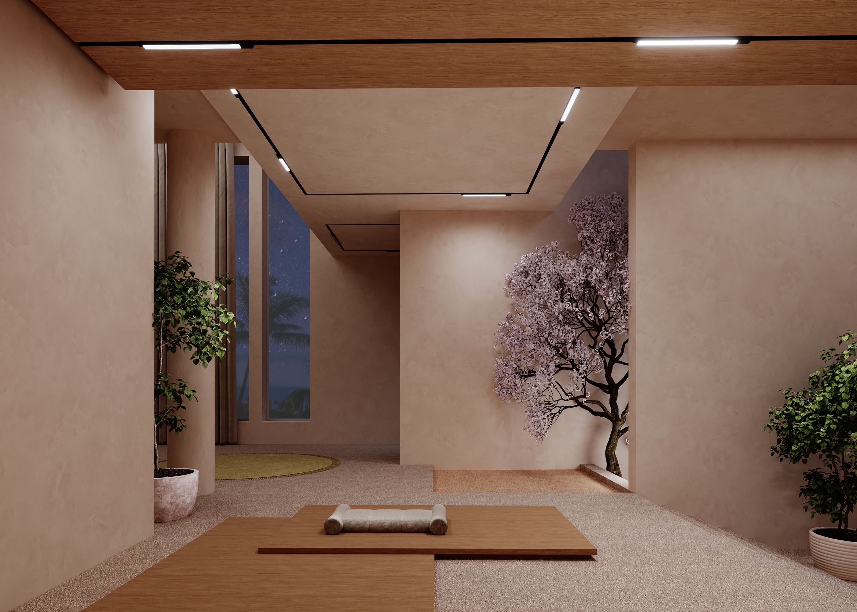 Трековый светильник Maytoni Technical Basis TR074-2-7W4K-B_MY