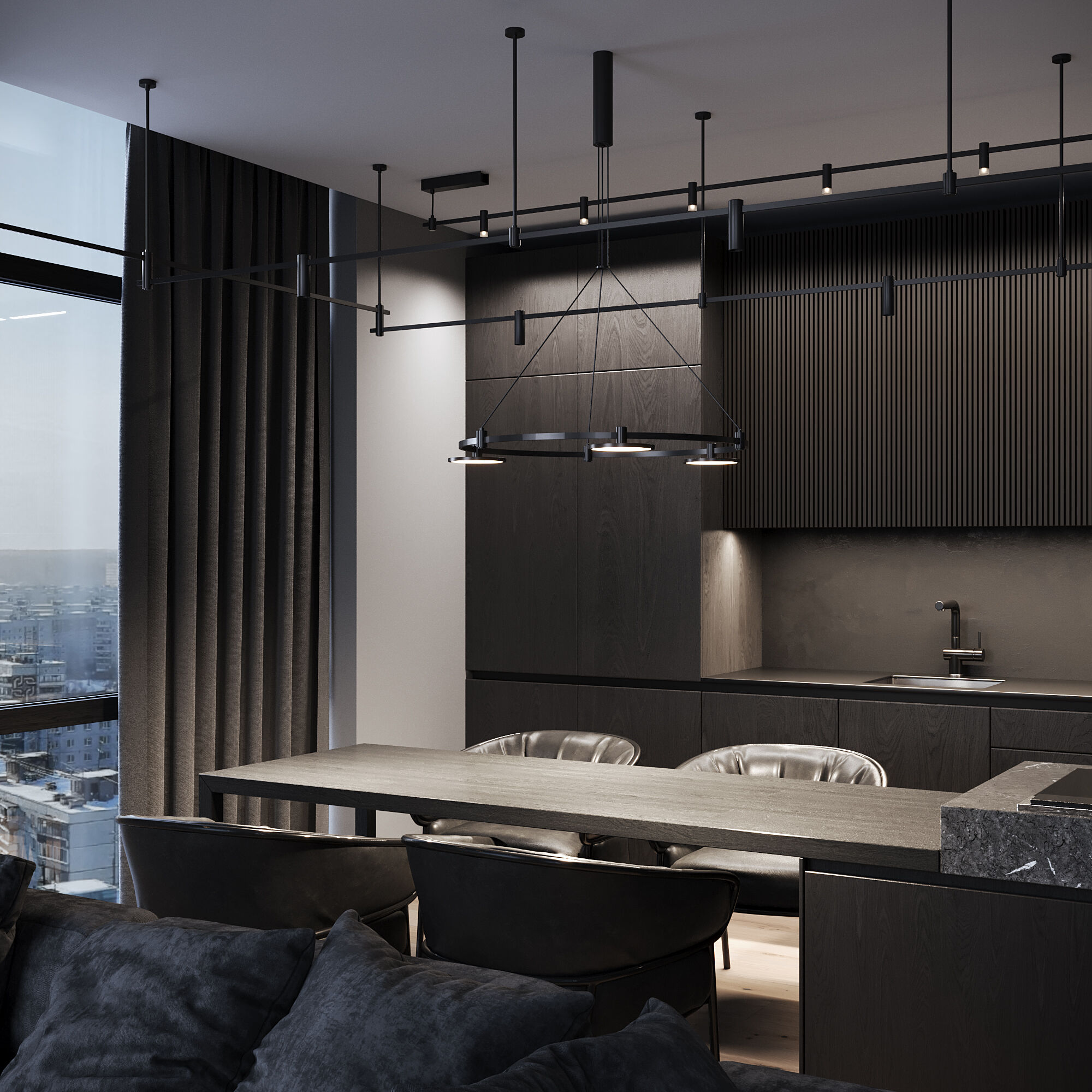 Декоративная стойка Elektrostandard Esthetic Magnetic a065447_ES