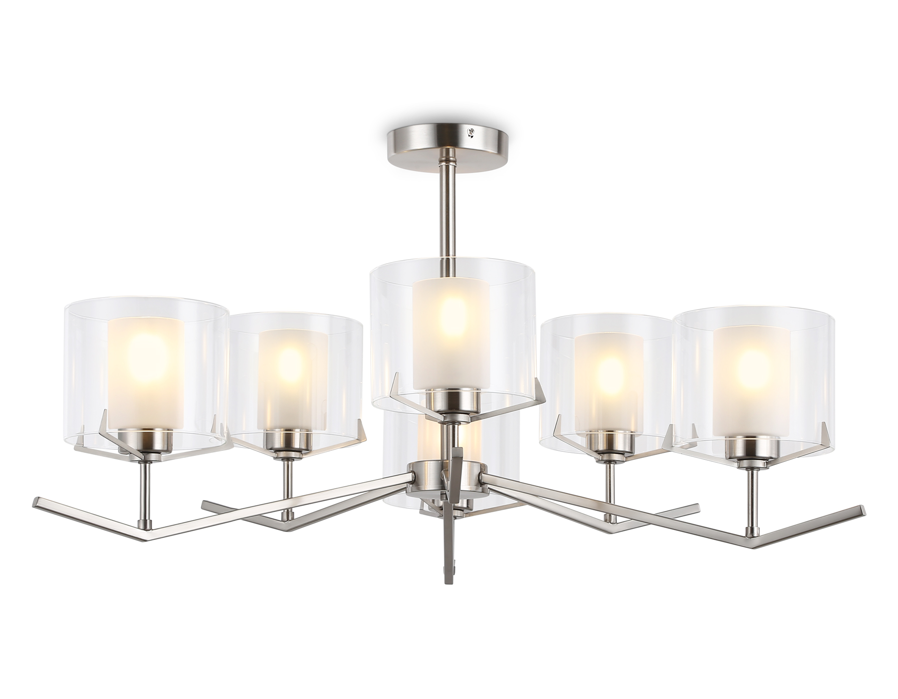 Подвесная люстра на штанге Ambrella Light HIGH LIGHT Modern LH57002_AMB