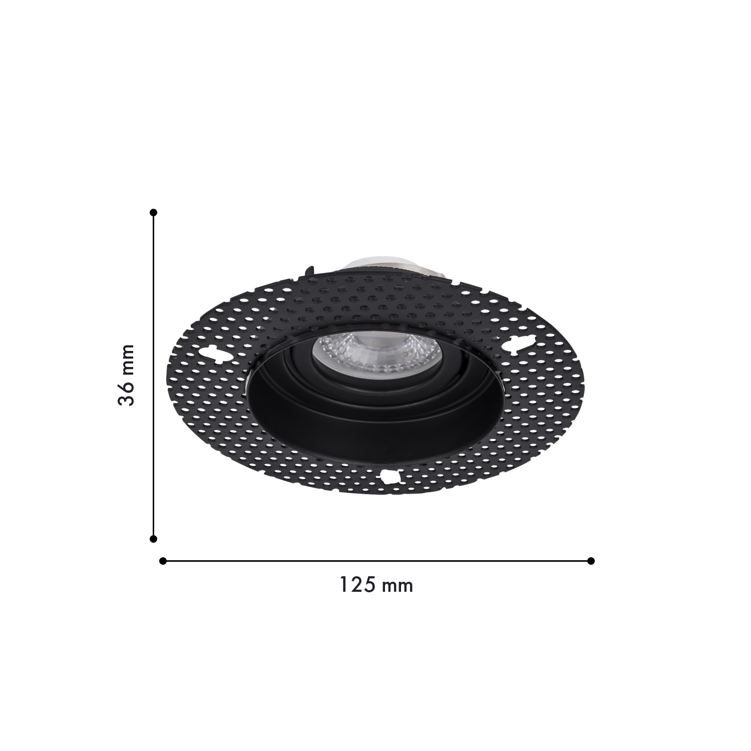 Врезной светильник под штукатурку Favourite Lamppu 4535-1C
