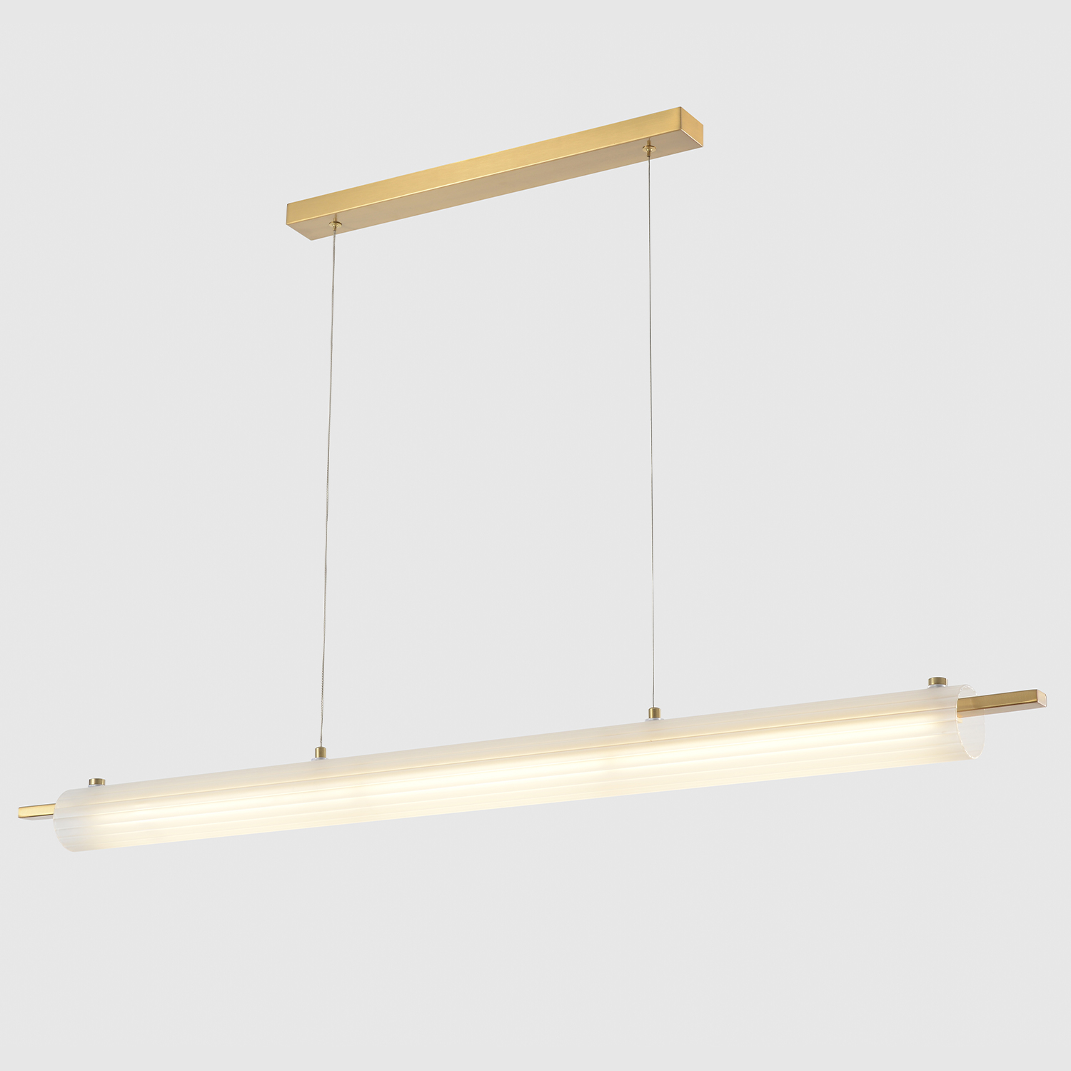 Подвесной светильник Crystal Lux TUNNEL SP40 LED BRASS_CR