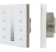 INTELLIGENT Сенсорная панель DALI-901-11-ADDR-3SC-DIM-DT6-IN White (BUS) (IARL, IP20 Пластик, 3 года) 037190 Arlight 037190_ARL