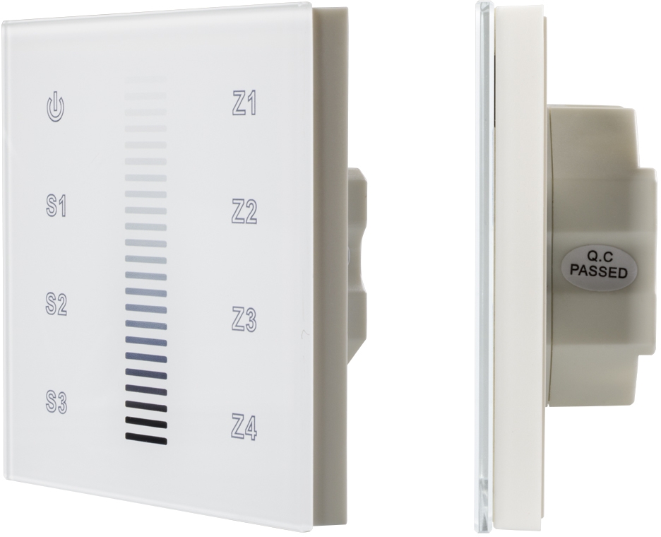 INTELLIGENT Сенсорная панель DALI-901-11-ADDR-3SC-DIM-DT6-IN White (BUS) (IARL, IP20 Пластик, 3 года) 037190 Arlight 037190_ARL