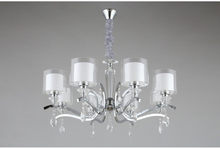 Подвесная люстра хрусталь Omnilux OML-70903-08