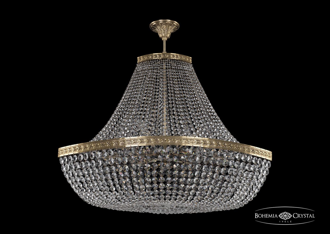 

Хрустальная люстра Bohemia Ivele 19283/H1/100IV Pa, 19283/H1/100IV Pa