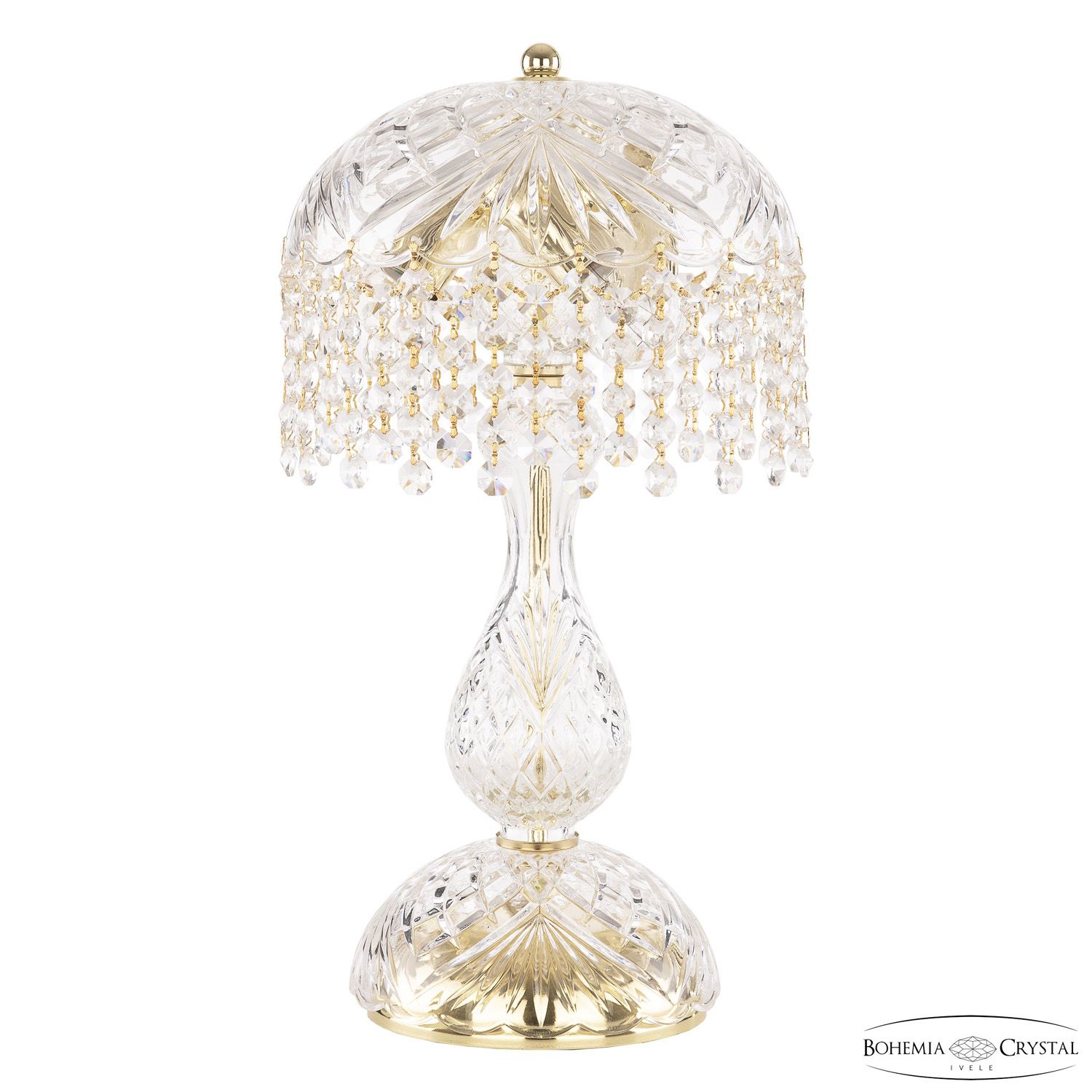 Настольная лампа Bohemia Ivele Crystal 14781L1/22 G R, цвет золотой 14781L1/22 G R - фото 1