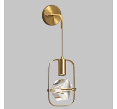 Бра светодиодное LED 3W, K9 кристалл, золотая бронза Imex CR.23457-1-W-GB-LED_IM