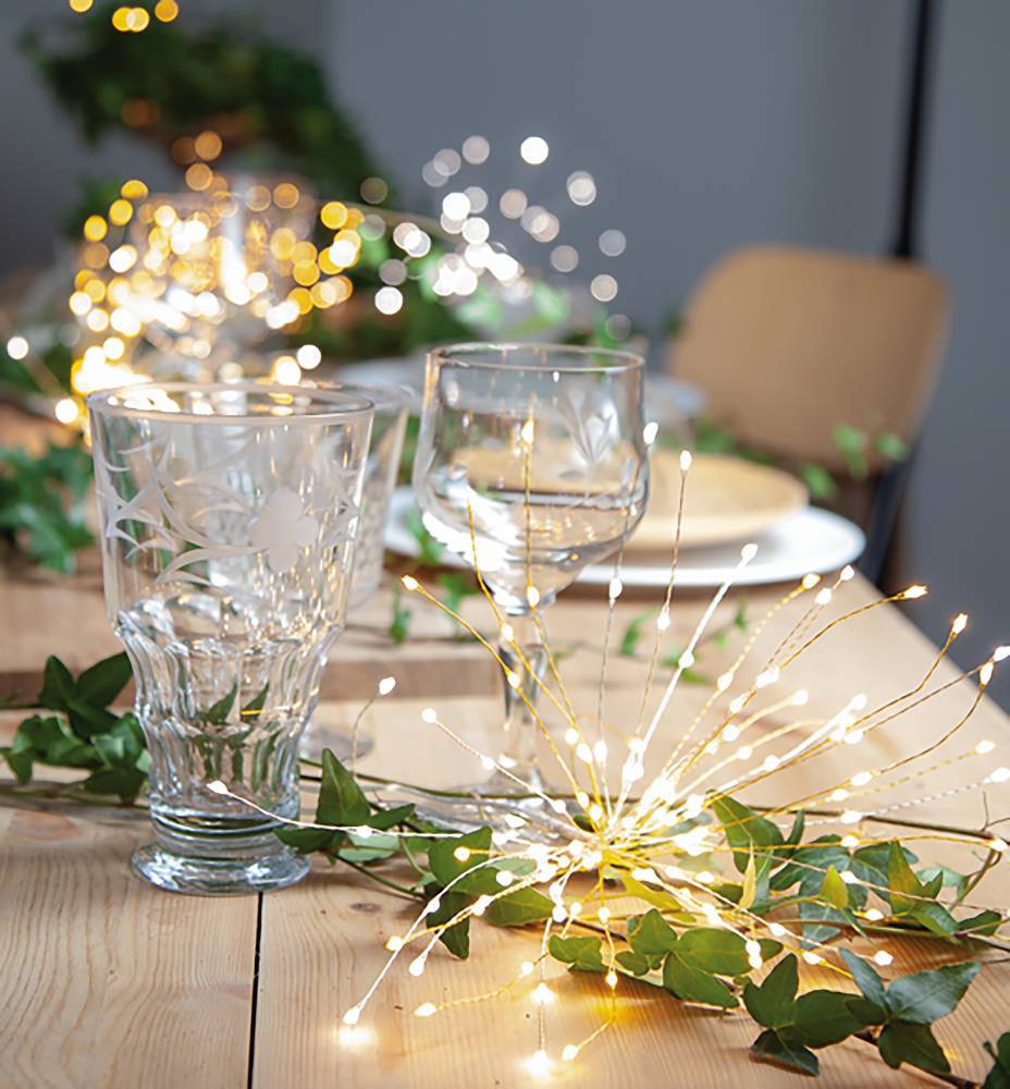 Светодиодный Светильник-статуэтка новогодний на батарейках Eglo FIREWORK 411063