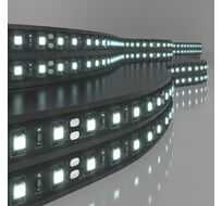 Лента светодиодная 24V 14,4W 60Led 5050 IP20 холодный белый, Black, 5м a053684_ES