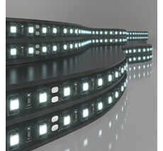 Лента светодиодная 24V 14,4W 60Led 5050 IP20 холодный белый, Black, 5м a053684_ES