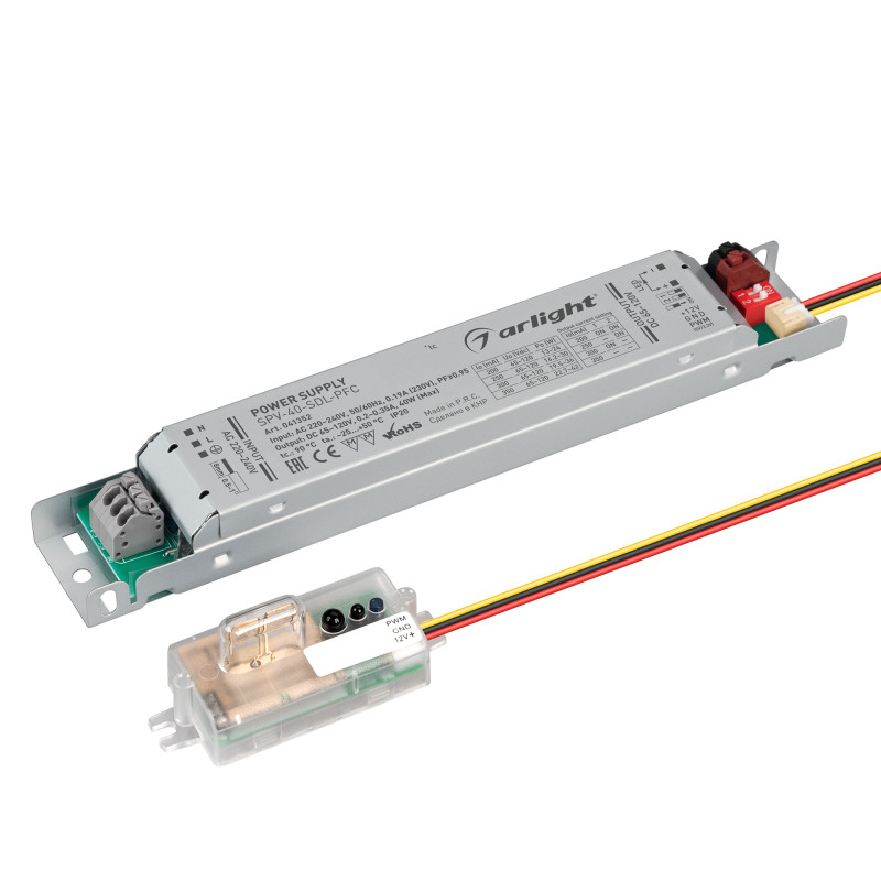 Блок питания SPV-40-SDL-PFC 40W, 65-120V, 0.2-0.35A 041352_ARL