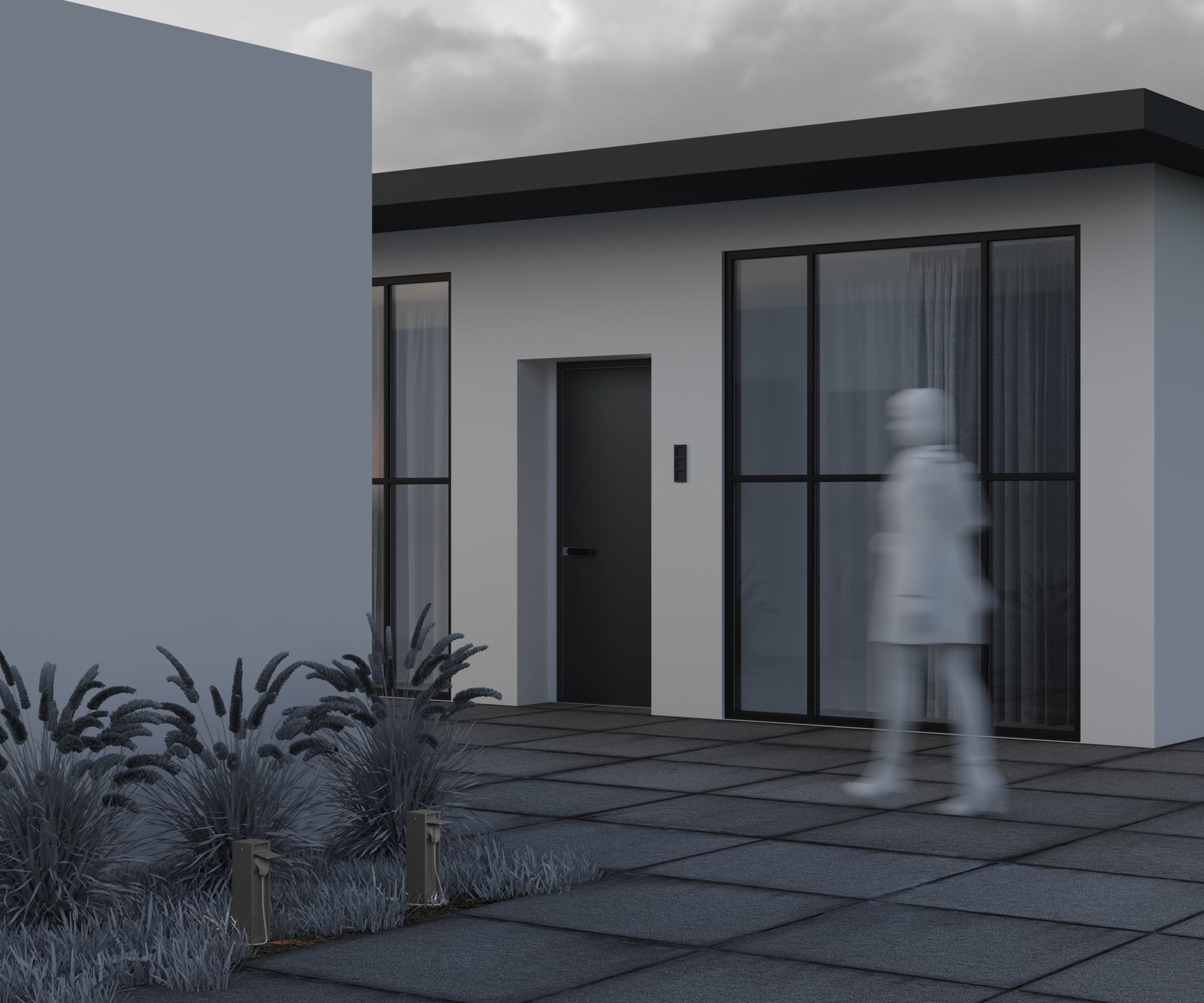 Уличная розетка Maytoni Outdoor Socket O459FL-GF01SC_MY