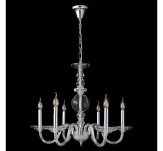 Подвесная люстра Crystallux ARABESQUE ARABESQUE SP6 CHROME_CR