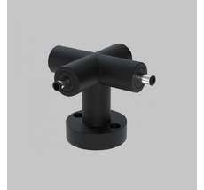 X - соединитель настенно-потолочный монтаж 24В Imex IL.0060.4010-BK_IM