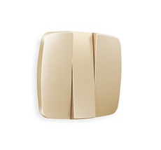 Лицевая панель для 3-клавишных выключателей QUANT Ambrella Volt OMEGA OP6050_AMB