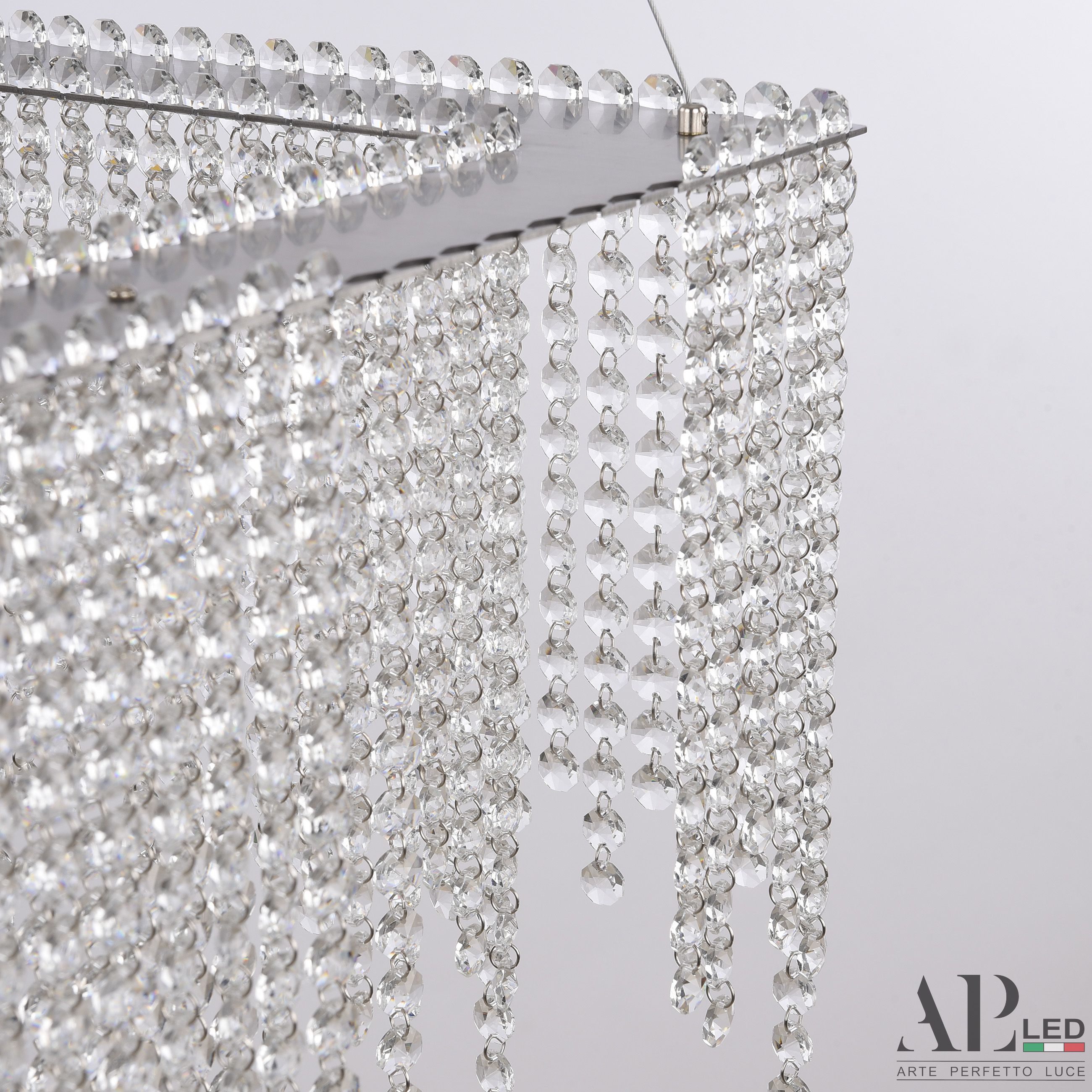 Хрустальная люстра APL LED Sicilia SH04.52.B.Ni.4000_BI