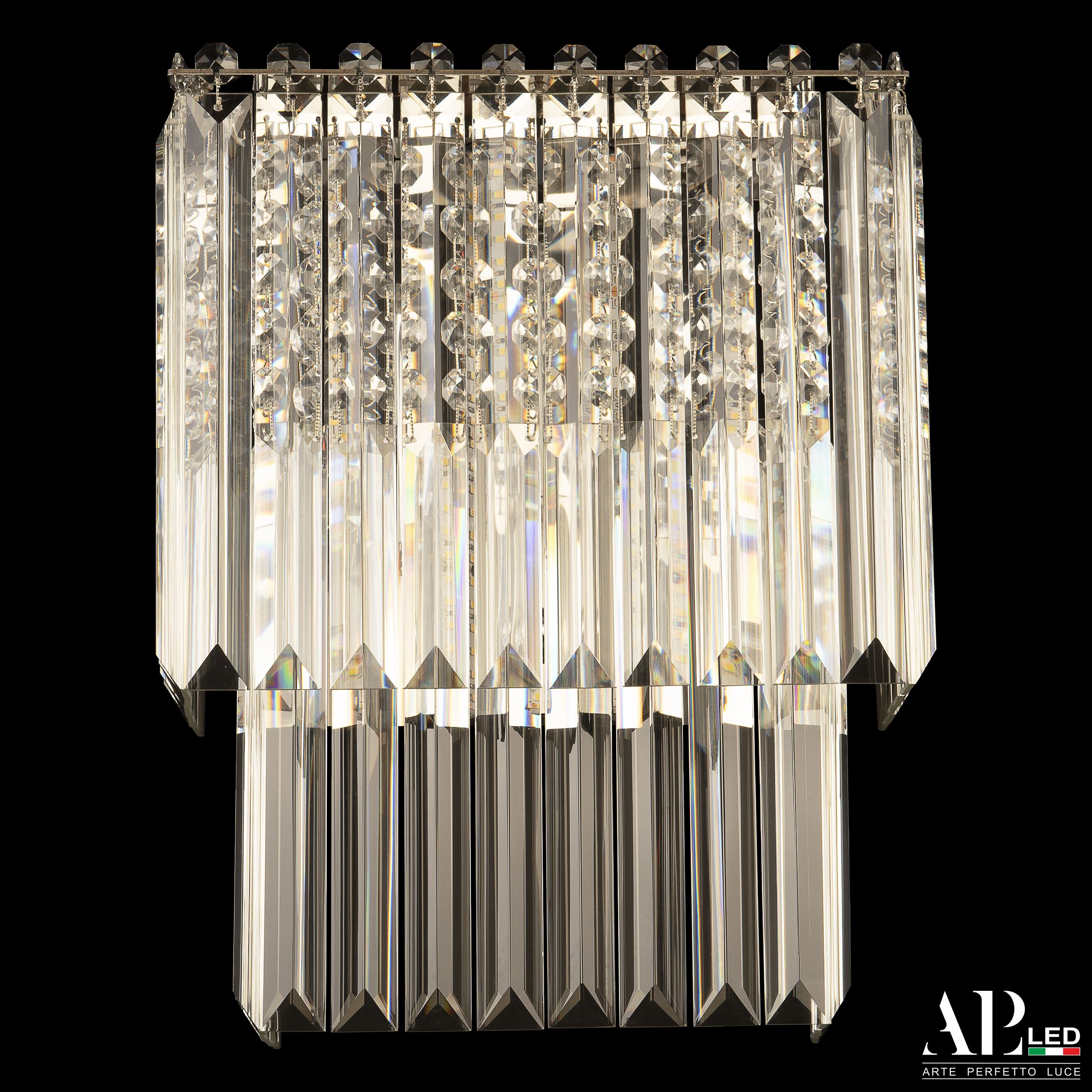 Настенный светильник APL LED Sicilia SH500.B8.25-33.A.Ni.4000_BI