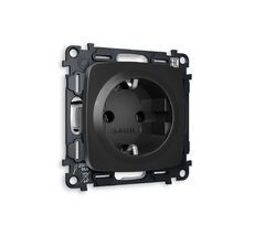 Розетка Ambrella Volt OMEGA с заземлением на винтовых зажимах 2P+E 16A-250V QUANT MO806010_AMB