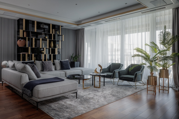 Пальма искусственная в горшке Garda Decor 29BJ-926-10