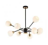 Потолочная люстра Arte Milano Neapolis 278408/8+1 BK/GD