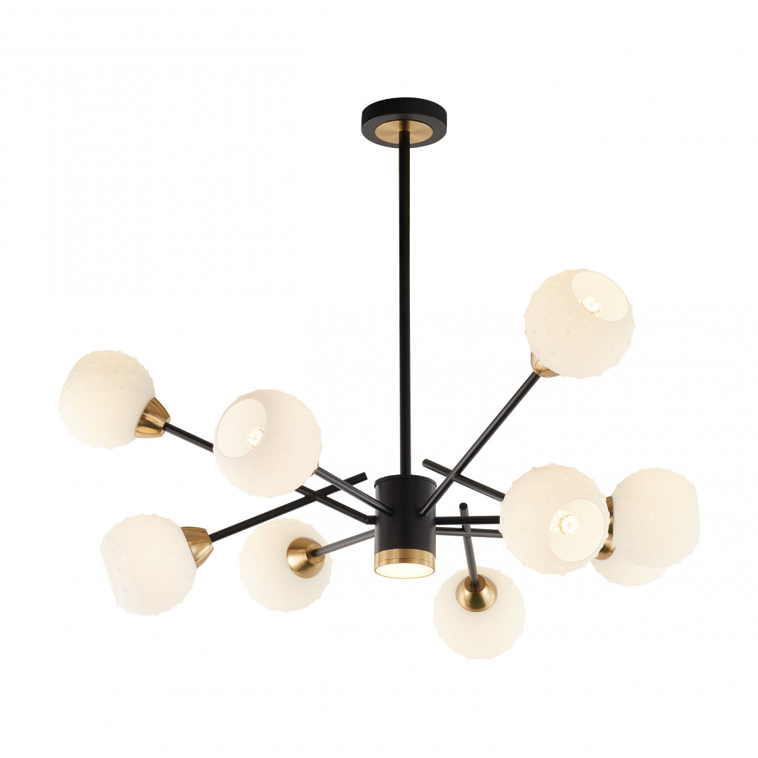 Потолочная люстра Arte Milano Neapolis 278408/8+1 BK/GD