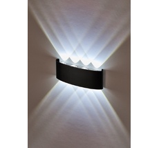 Настенный светильник влагозащищенный светодиодный Imex IL.0014.0001-8 BK_IM