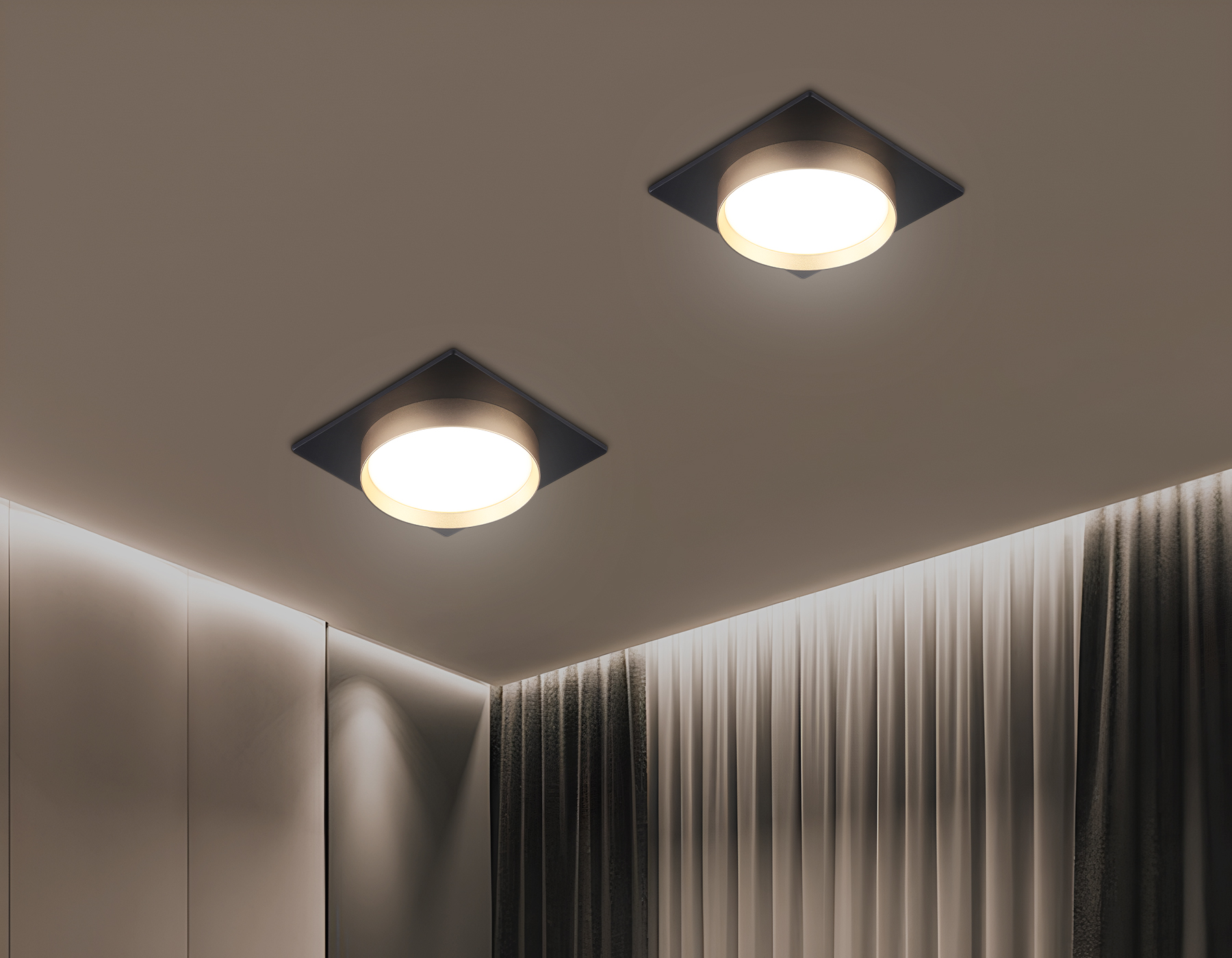 Встраиваемый светильник Ambrella Light Acrylic tech TN5232_AMB