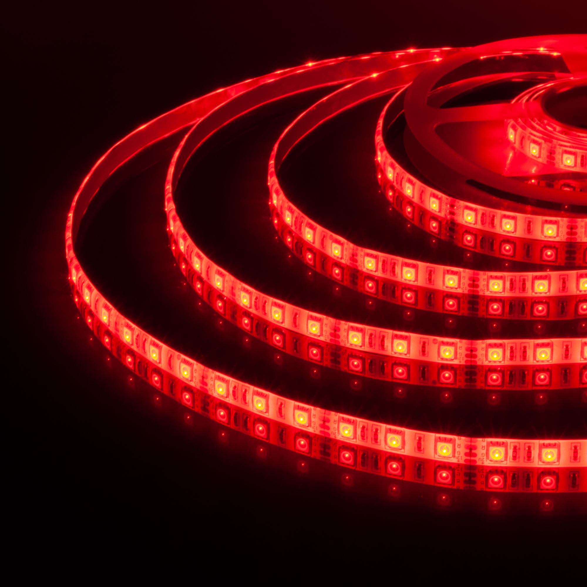 Лента светодиодная 12V 14,4W 60Led 5050 IP65 RGB, 5м a034876_ES