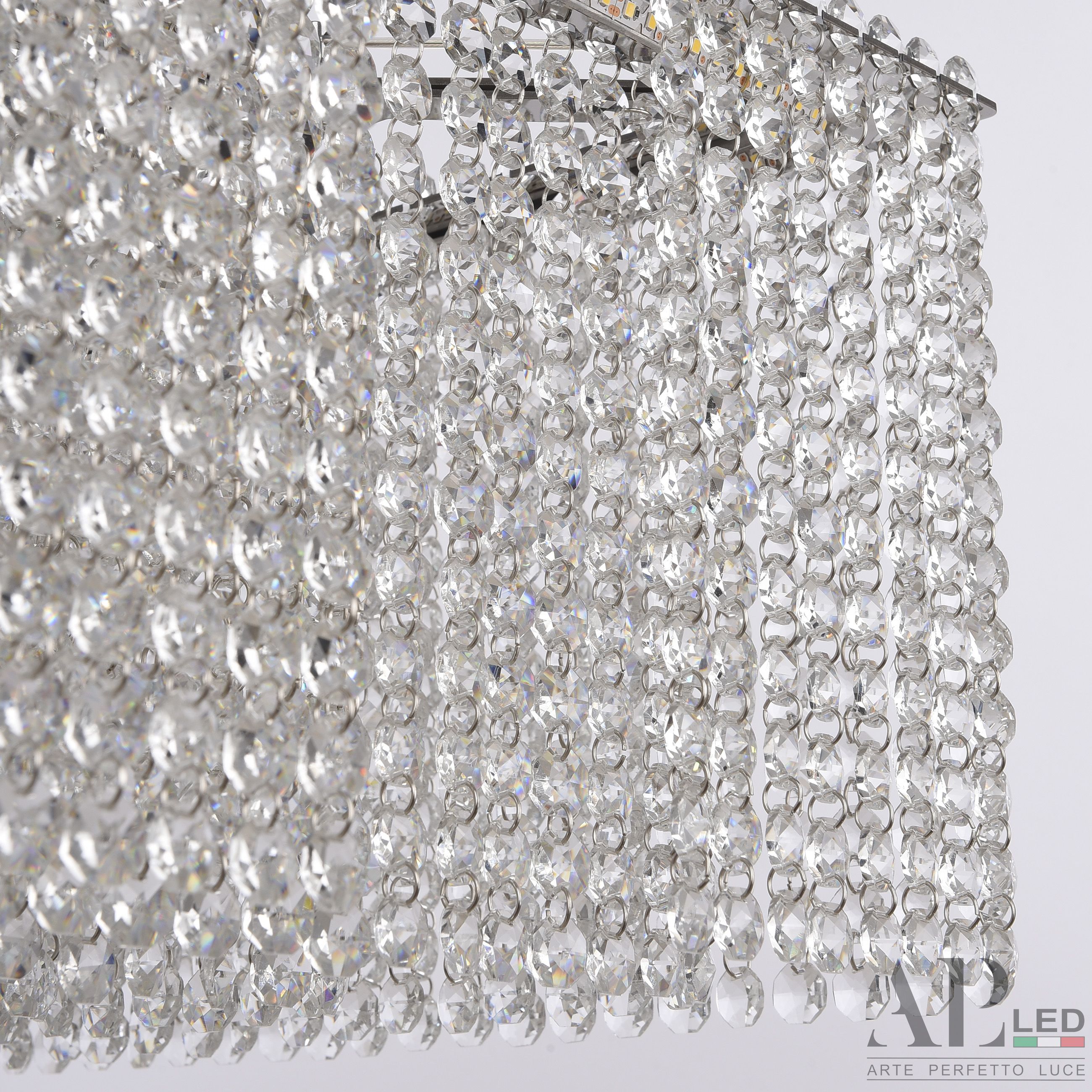 Хрустальная люстра APL LED Sicilia SH03.80.A.Ni.4000_BI