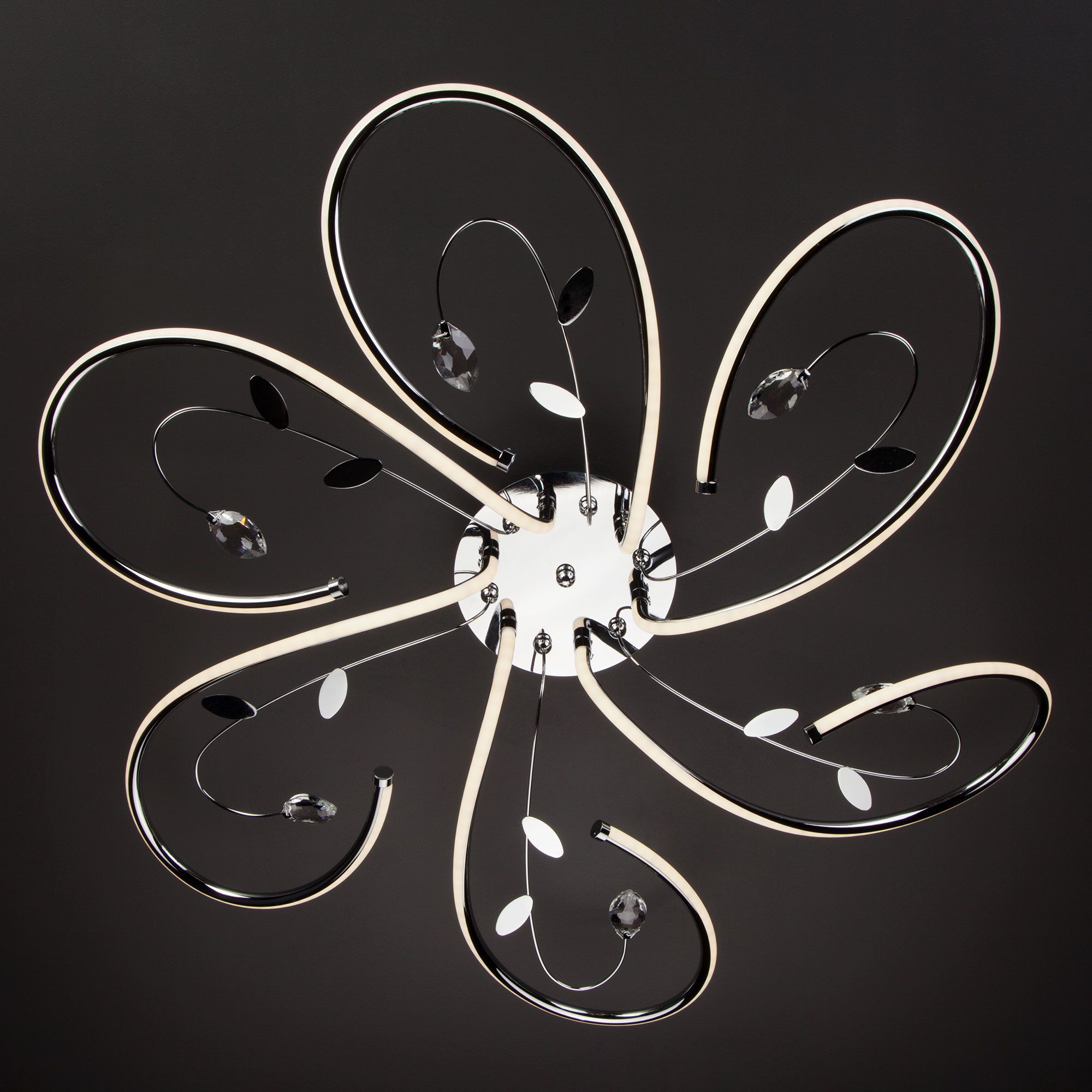 Потолочная люстра с хрусталем Eurosvet Venzel 00000083234_EU