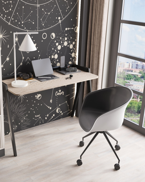 Настольная лампа с выключателем Moderli V11596-1T_MD