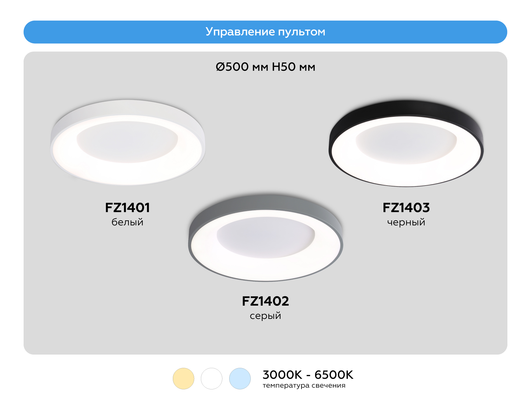 Потолочный светильник Ambrella Light ORBITAL Design FZ1401_AMB