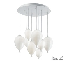Подвесная люстра Ideallux CLOWN SP8 BIANCO_IL