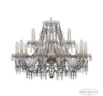 Хрустальная люстра Bohemia Ivele 1410/10+5/240 G V0300 R731_BI
