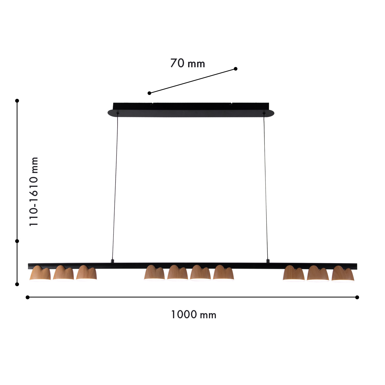 Подвесная люстра Favourite Interline 4266-10P