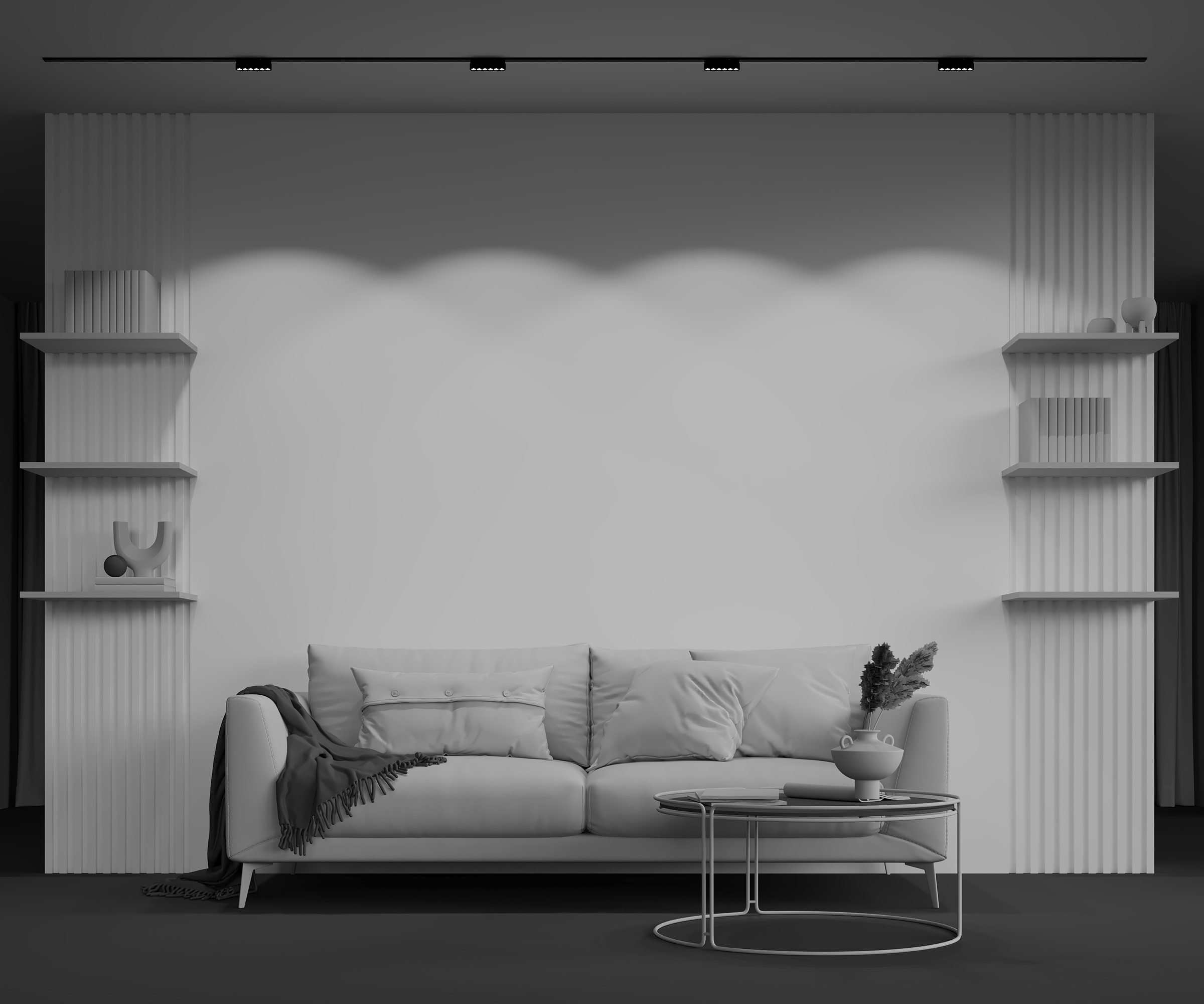 Трековый светильник Maytoni Technical Points TR082-1-6W4K-M-B_MY