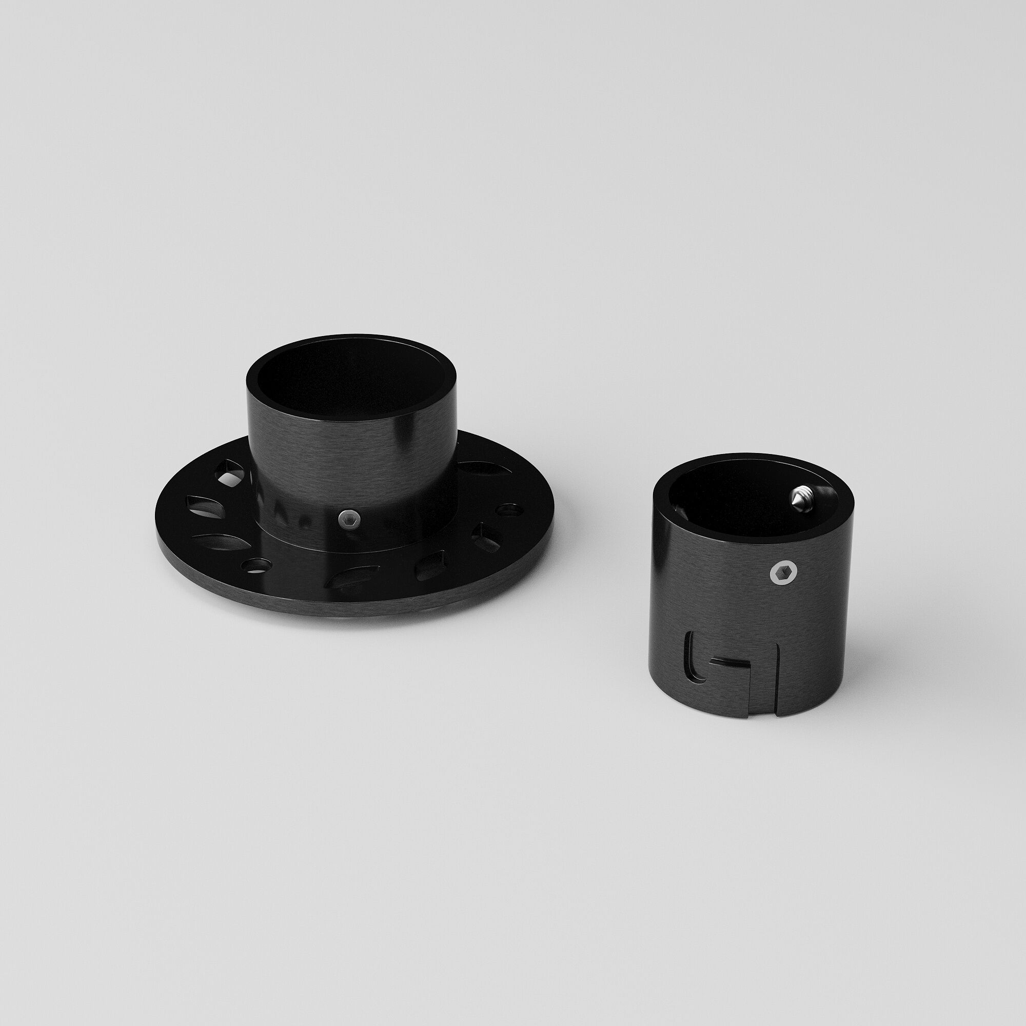 Встраиваемое крепление для круглого гибкого неона Full light черный Elektrostandard Full light a070755_ES