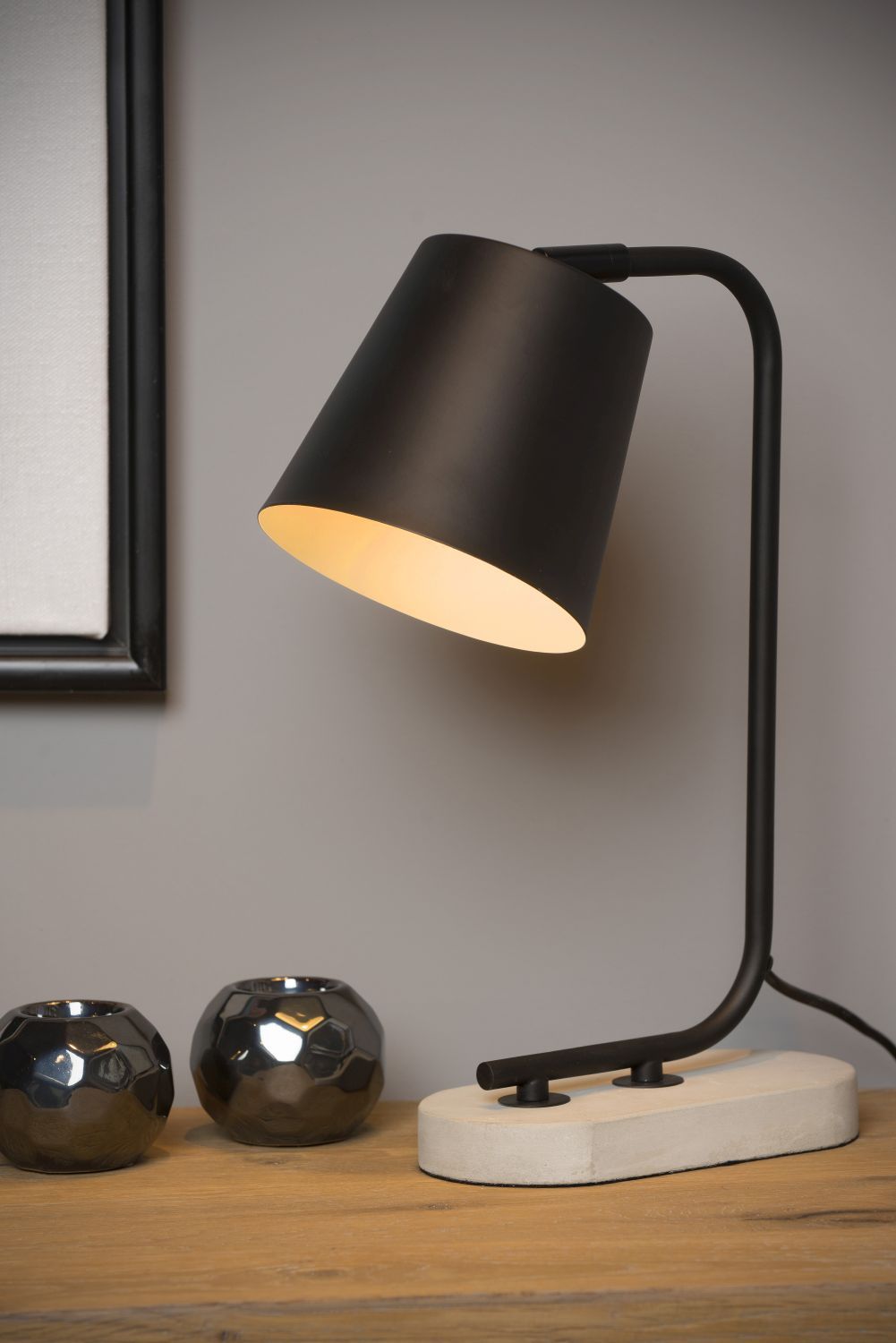 Настольная лампа Lucide CONCRETE Table 45675/01/30