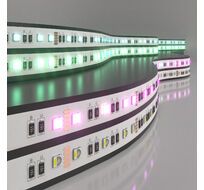 Лента светодиодная 24V 24W 60Led 5050 IP20 MIX RGB/холодный белый, 5м a053703_ES