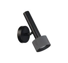 Настенный светильник iLedex Delta 2360-1 BK+GRP_IX