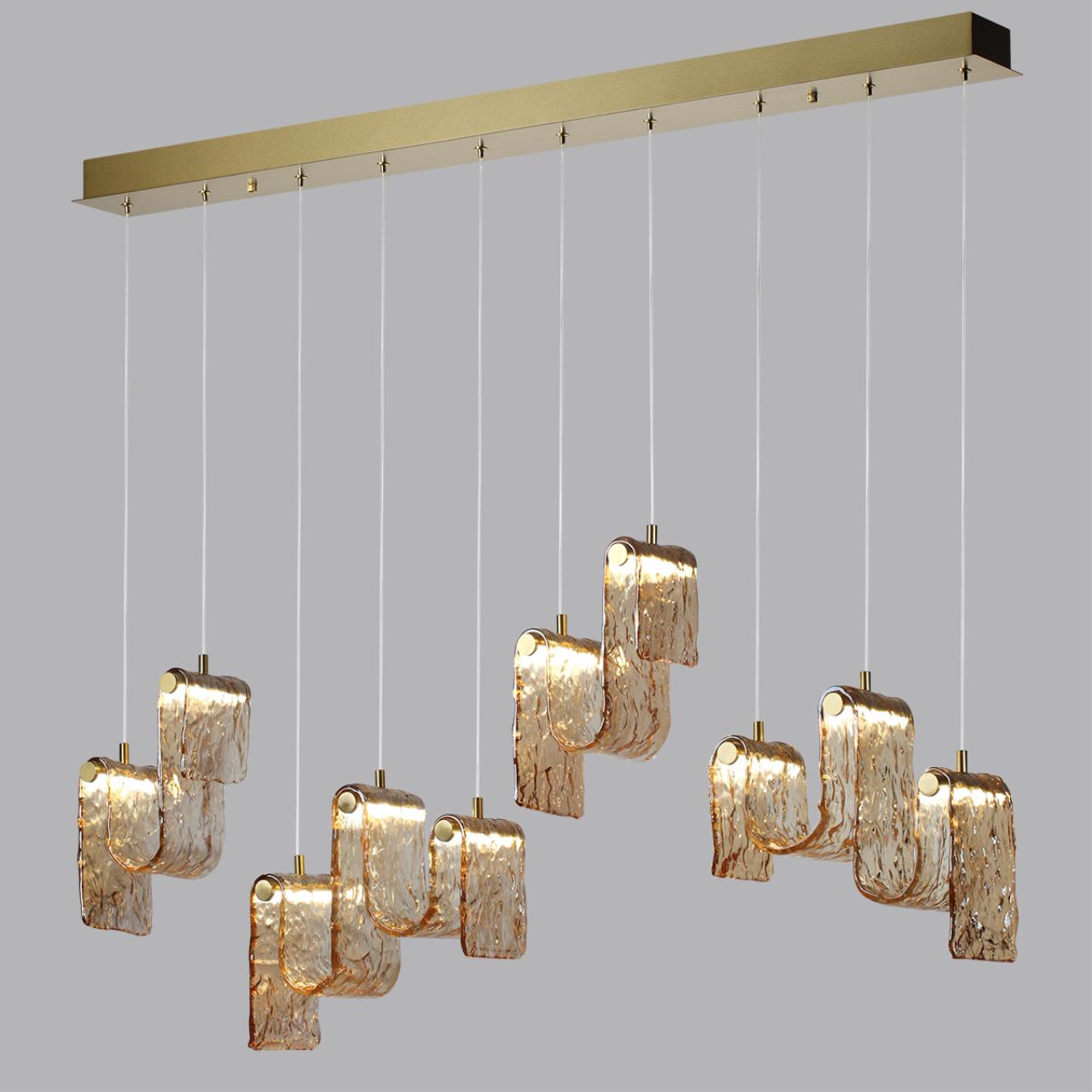 Подвесная люстра линейная ODEON LIGHT FLOW 5105/52L