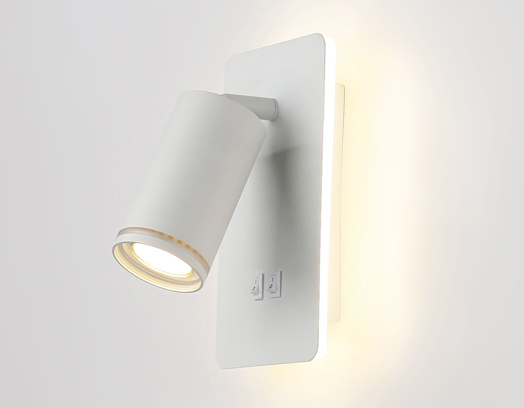 Настенный светодиодный светильник с выключателем Ambrella Light Wall WALLERS FW2465_AMB