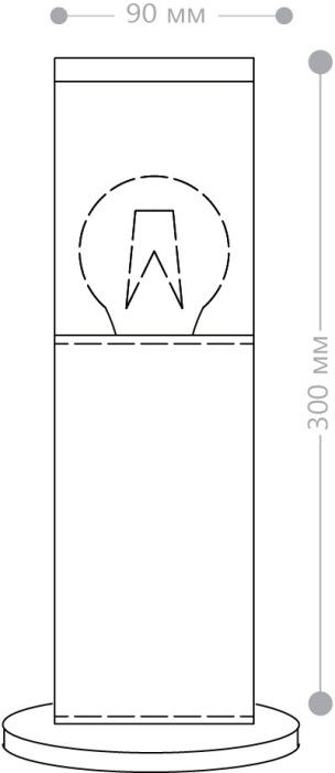 Наземный уличный светильник IP54 Feron 51332_FR