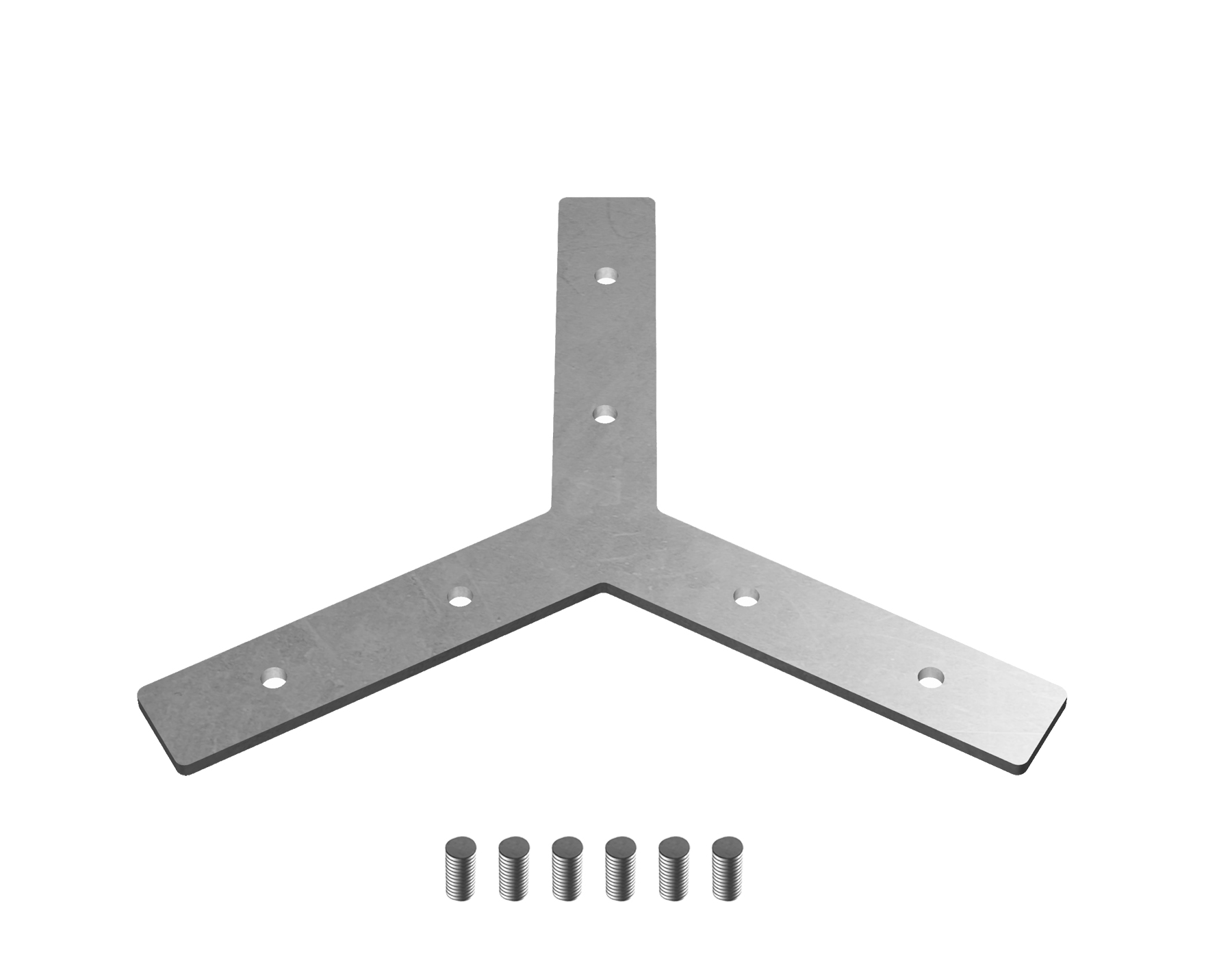 Соединитель Y для алюминиевого профиля Profile System комплект 5шт Ambrella Light ILLUMINATION GP8056_AMB