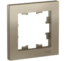 Рамка на 1 пост (шампань) Systeme Electric ATN000501