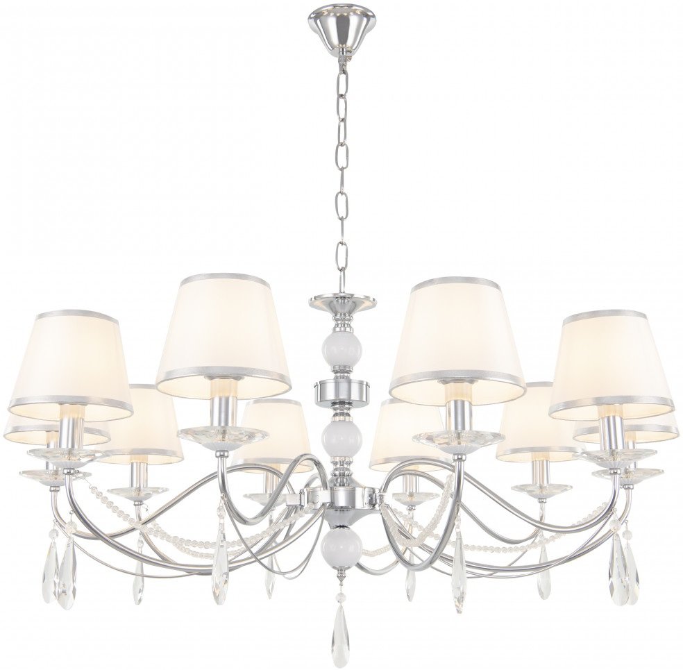 Подвесная люстра Arte Milano 342109/10 CR+LWT
