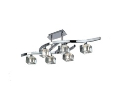 Потолочная люстра Mantra Cuadrax Chrome 0960_MN