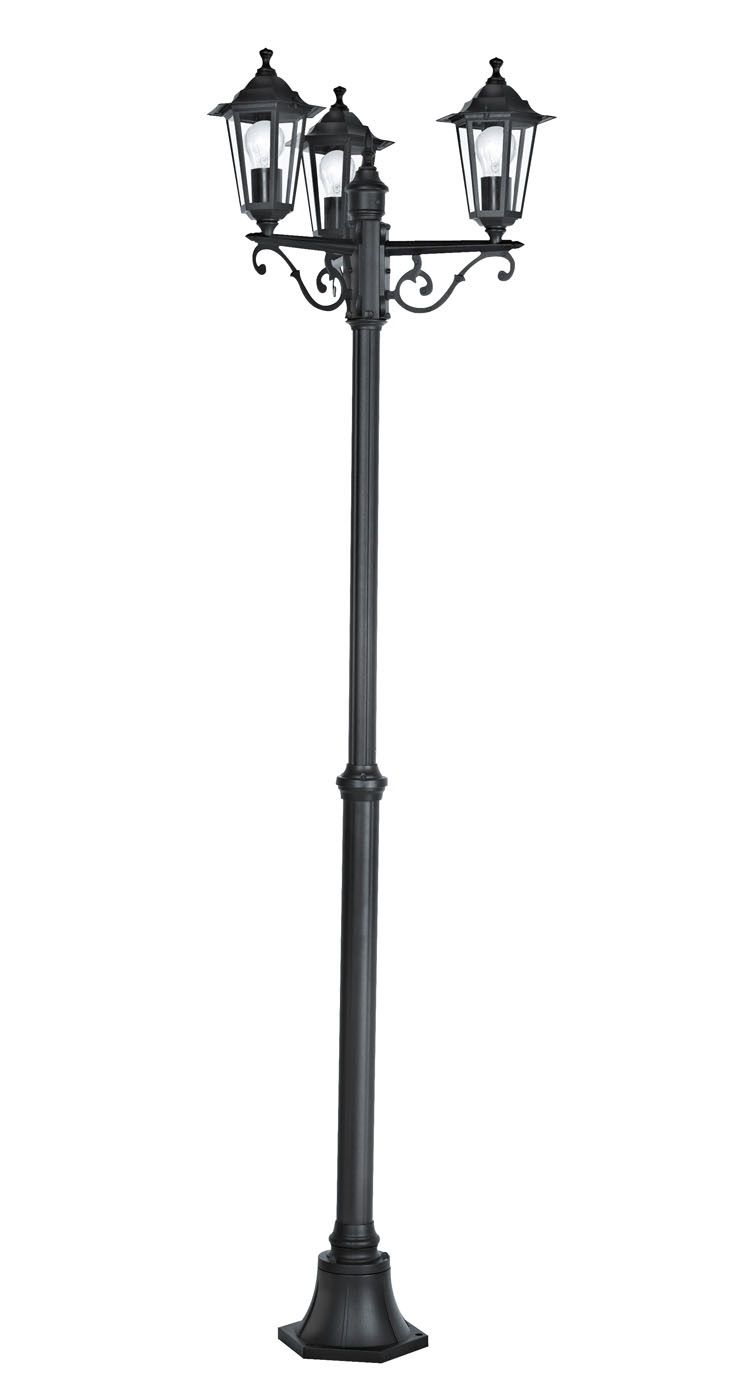 Уличный наземный светильник Laterna 22145, цвет черный - фото 1