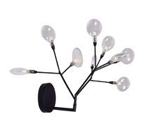 Бра Crystallux Evita EVITA AP9 BLACK/TRANSPARENT_CR